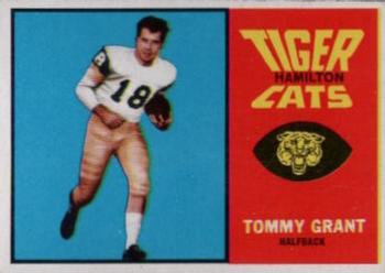 1964 Topps CFL #33 Tommy Grant Front