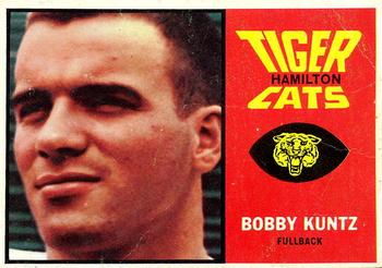 1964 Topps CFL #38 Bobby Kuntz Front