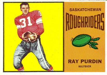 1964 Topps CFL #60 Ray Purdin Front