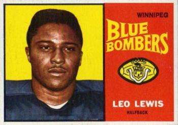 1964 Topps CFL #78 Leo Lewis Front