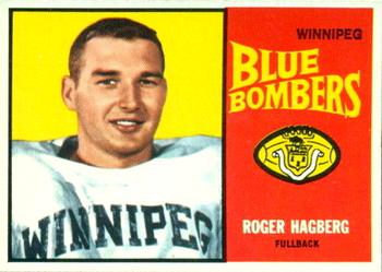 1964 Topps CFL #82 Roger Hagberg Front