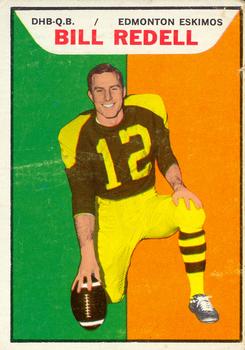 1965 Topps CFL #40 Bill Redell Front