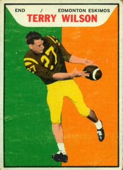1965 Topps CFL #44 Terry Wilson Front
