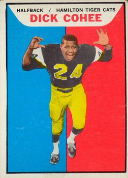 1965 Topps CFL #47 Dick Cohee Front