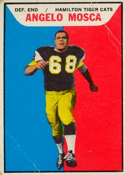 1965 Topps CFL #55 Angelo Mosca Front