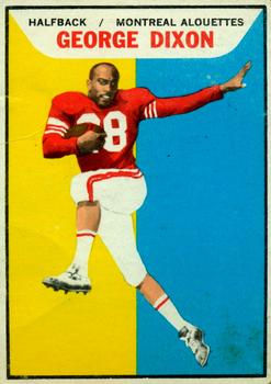 1965 Topps CFL #64 George Dixon Front