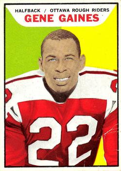 1965 Topps CFL #78 Gene Gaines Front