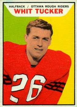 1965 Topps CFL #88 Whit Tucker Front