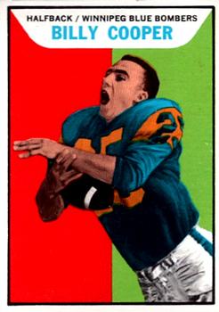 1965 Topps CFL #118 Billy Cooper Front