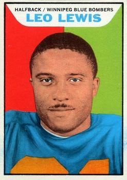 1965 Topps CFL #122 Leo Lewis Front