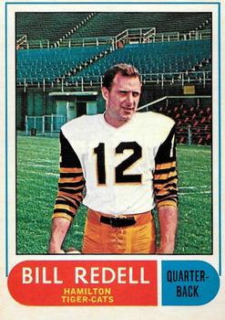1968 O-Pee-Chee CFL #50 Bill Redell Front