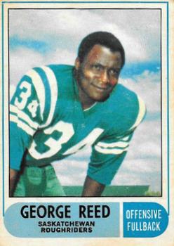 1968 O-Pee-Chee CFL #86 George Reed Front