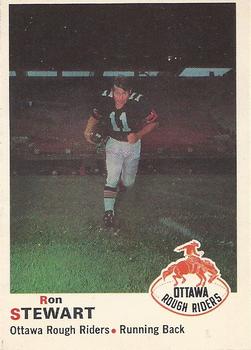 1970 O-Pee-Chee CFL #37 Ron Stewart Front