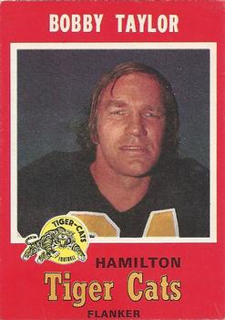 1971 O-Pee-Chee CFL #64 Bobby Taylor Front