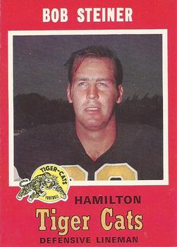 1971 O-Pee-Chee CFL #73 Bob Steiner Front