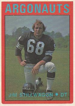 1972 O-Pee-Chee CFL #32 Jim Stillwagon Front