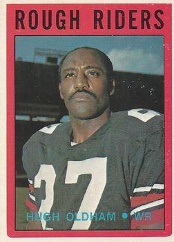 1972 O-Pee-Chee CFL #66 Hugh Oldham Front