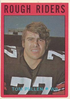 1972 O-Pee-Chee CFL #70 Tom Pullen Front