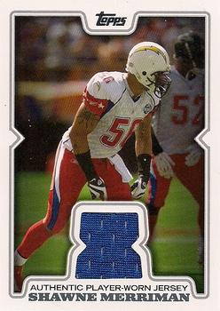 2008 Topps - Jersey Relics #R-SM2 Shawne Merriman Front