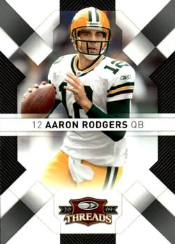 2009 Donruss Threads #35 Aaron Rodgers Front