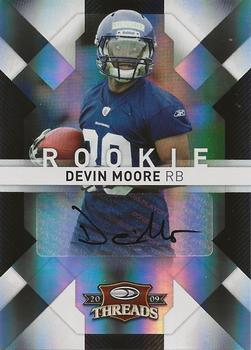2009 Donruss Threads #133 Devin Moore Front