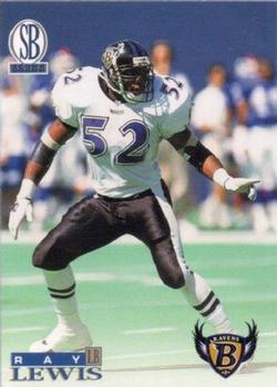 1996 Score Board Baltimore Ravens #BR7 Ray Lewis Front