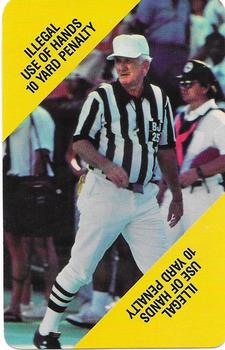 1988 MacGregor NFL Game Cards #NNO Referee Front