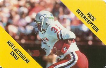 1988 MacGregor NFL Game Cards #NNO Pass Interception Front