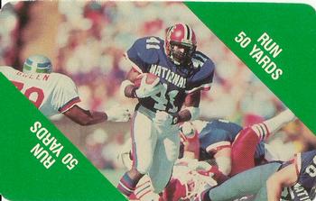 1988 MacGregor NFL Game Cards #NNO Run 50 Yards Front
