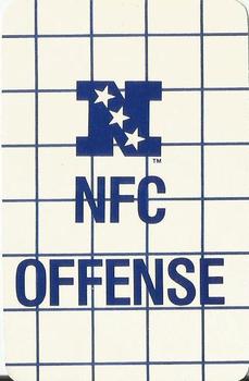 1988 MacGregor NFL Game Cards #NNO Pass 10 Yards Back