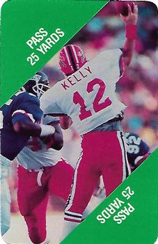 1988 MacGregor NFL Game Cards #NNO Pass 25 Yards (Vertical) Front