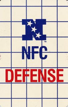 1988 MacGregor NFL Game Cards #NNO Run Tackled 49 Yard Gain Back