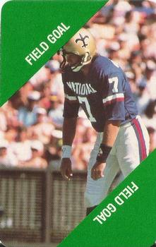 1988 MacGregor NFL Game Cards #NNO FG (a) Front