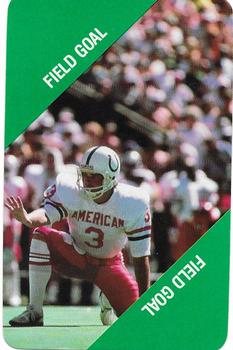 1988 MacGregor NFL Game Cards #NNO FG Front