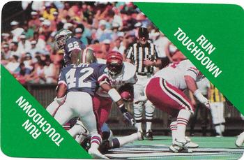 1988 MacGregor NFL Game Cards #NNO Run Touchdown Front