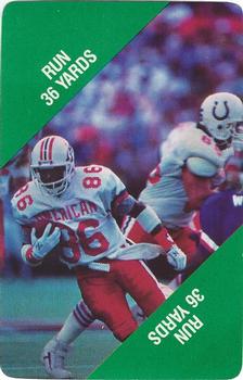 1988 MacGregor NFL Game Cards #NNO Run 36 Yards Front