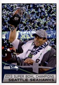 2014 Panini Stickers #3 Seattle Seahawks Front