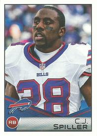 2014 Panini Stickers #12 C.J. Spiller Front