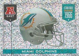 2014 Panini Stickers #19 Miami Dolphins Logo Front