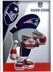 2014 Panini Stickers #34 New England Patriots Rusher Front