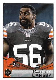 2014 Panini Stickers #99 Karlos Dansby Front
