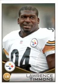 2014 Panini Stickers #113 Lawrence Timmons Front