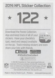 2014 Panini Stickers #122 Case Keenum Back