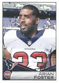 2014 Panini Stickers #123 Arian Foster Front