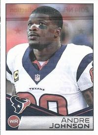 2014 Panini Stickers #124 Andre Johnson Front