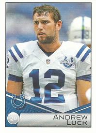 2014 Panini Stickers #136 Andrew Luck Front