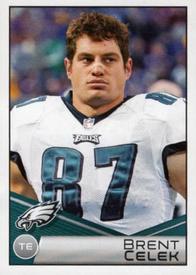 2014 Panini NFL Sticker Collection #267 Brent Celek Front