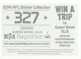 2014 Panini Stickers #327 Minnesota Vikings Logo Back