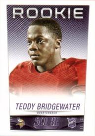 2014 Panini Stickers #333 Teddy Bridgewater Front