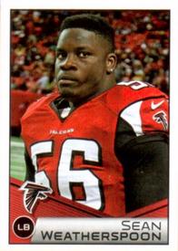 2014 Panini Stickers #352 Sean Weatherspoon Front